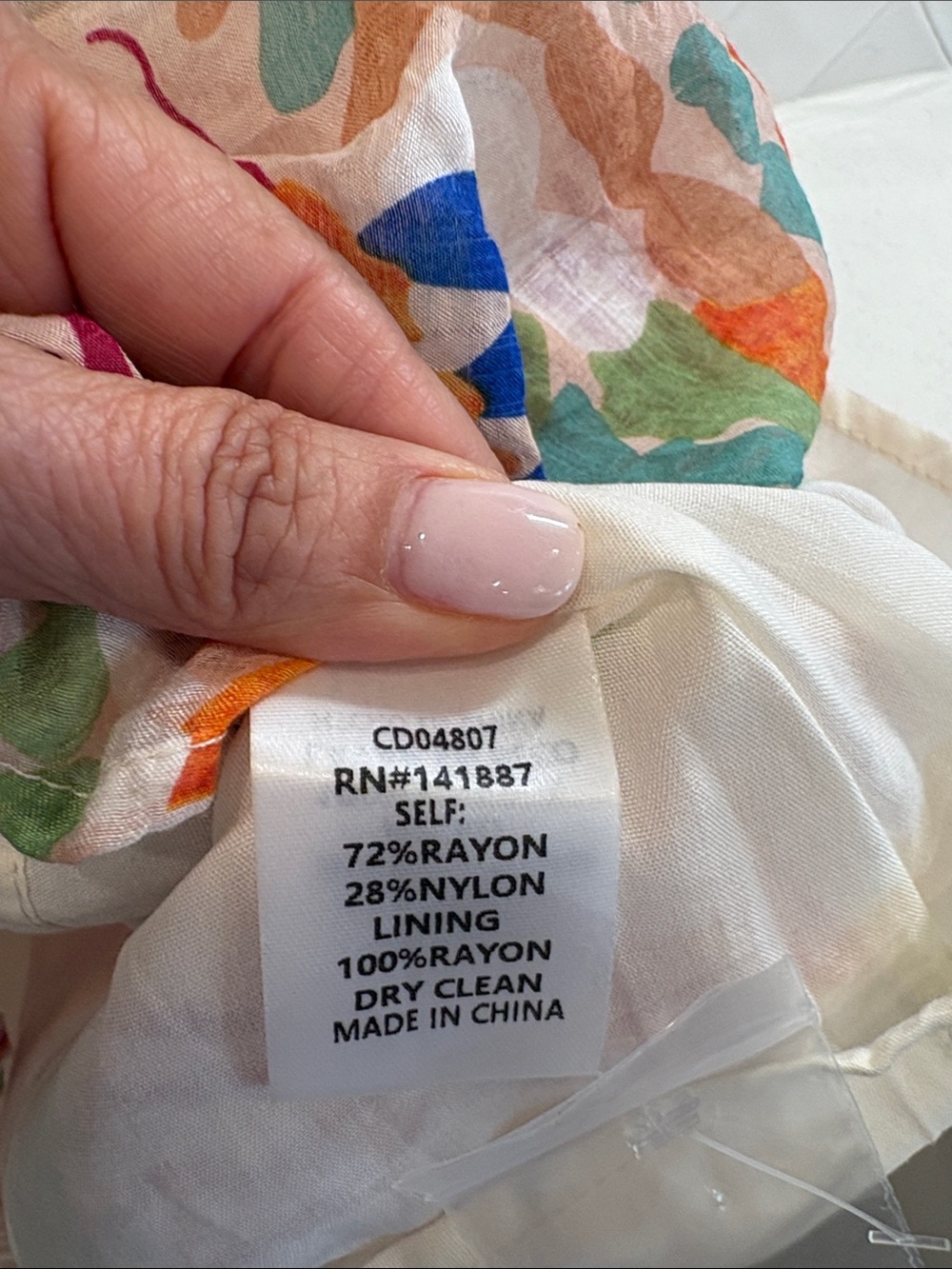 Colorful Printed Tiered Midi Dress - Multicolor - Picture 2 of 7